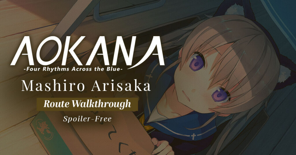 Aokana – Tutorial de Mashiro Arisaka