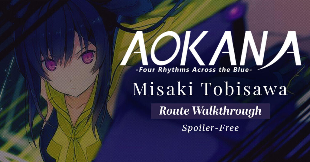 Aokana – Tutorial de Misaki Tobisawa
