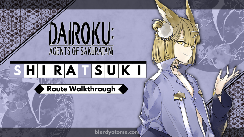 Dairoku: Agentes de Sakuratani – Tutorial de Shiratsuki