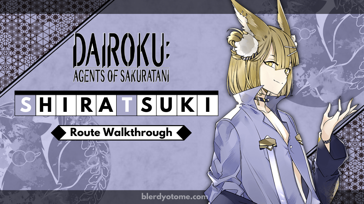 Dairoku: Agentes de Sakuratani – Tutorial de Shiratsuki