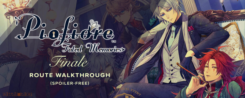 Piofiore: Fated Memories – Tutorial de la ruta final (sin spoilers)