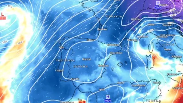 Registro de tres episodios de invierno de 2023