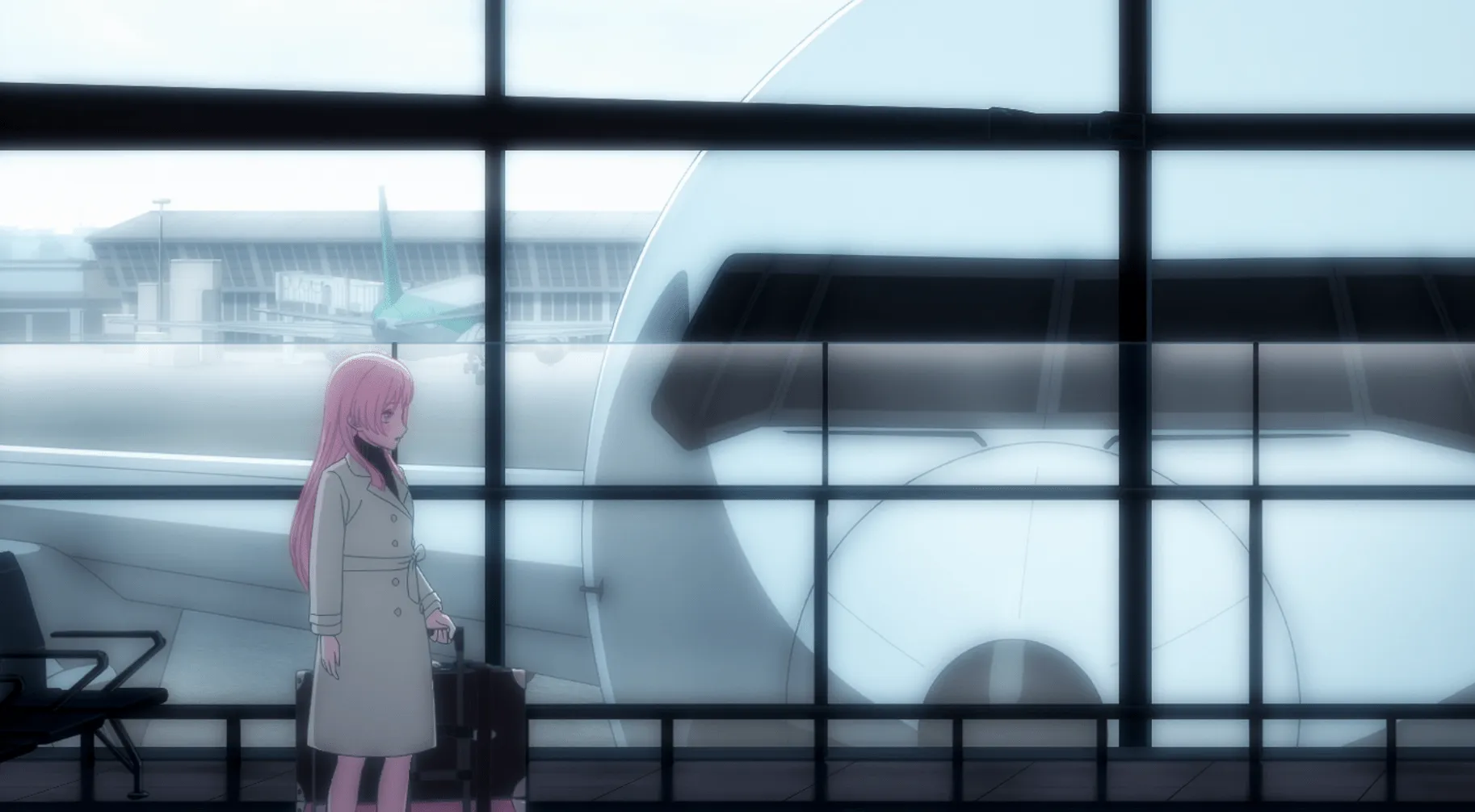 Anon se prepara para volar de regreso a Japón.