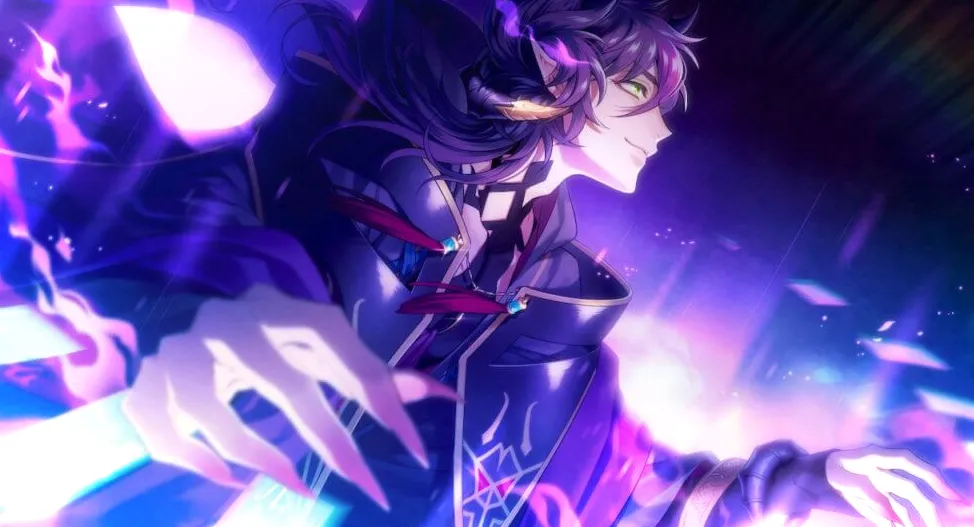 Misyr de perfil usando magia.