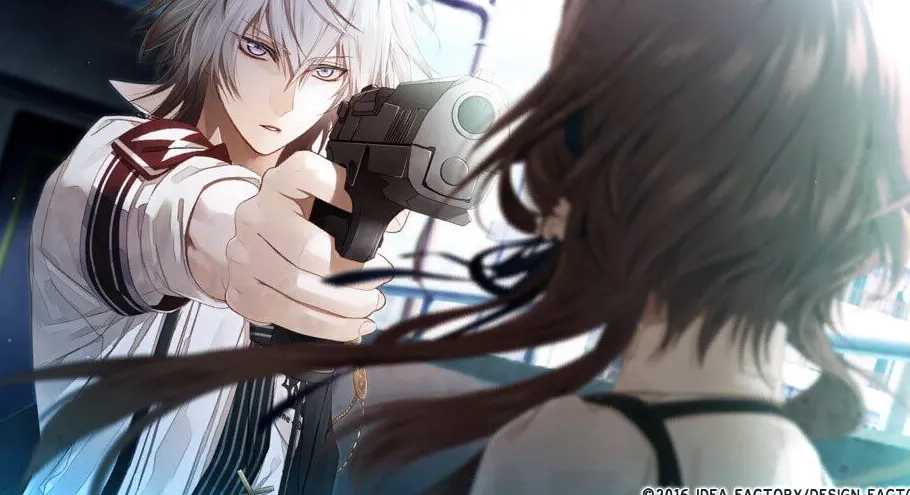 CxM Kei Okazaki apunta con un arma a la cabeza de Ichika