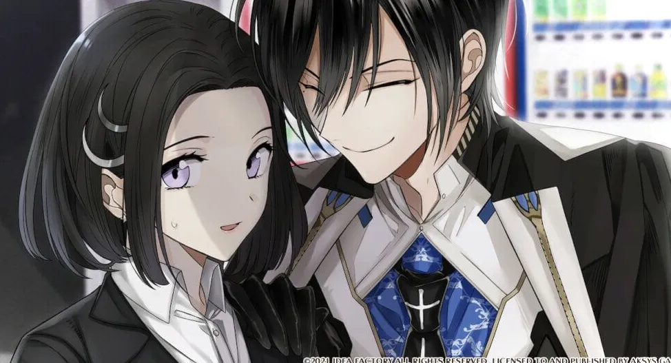 Tokitsugu es muy cercano a Shino, quien parece estar en una posición incómoda.