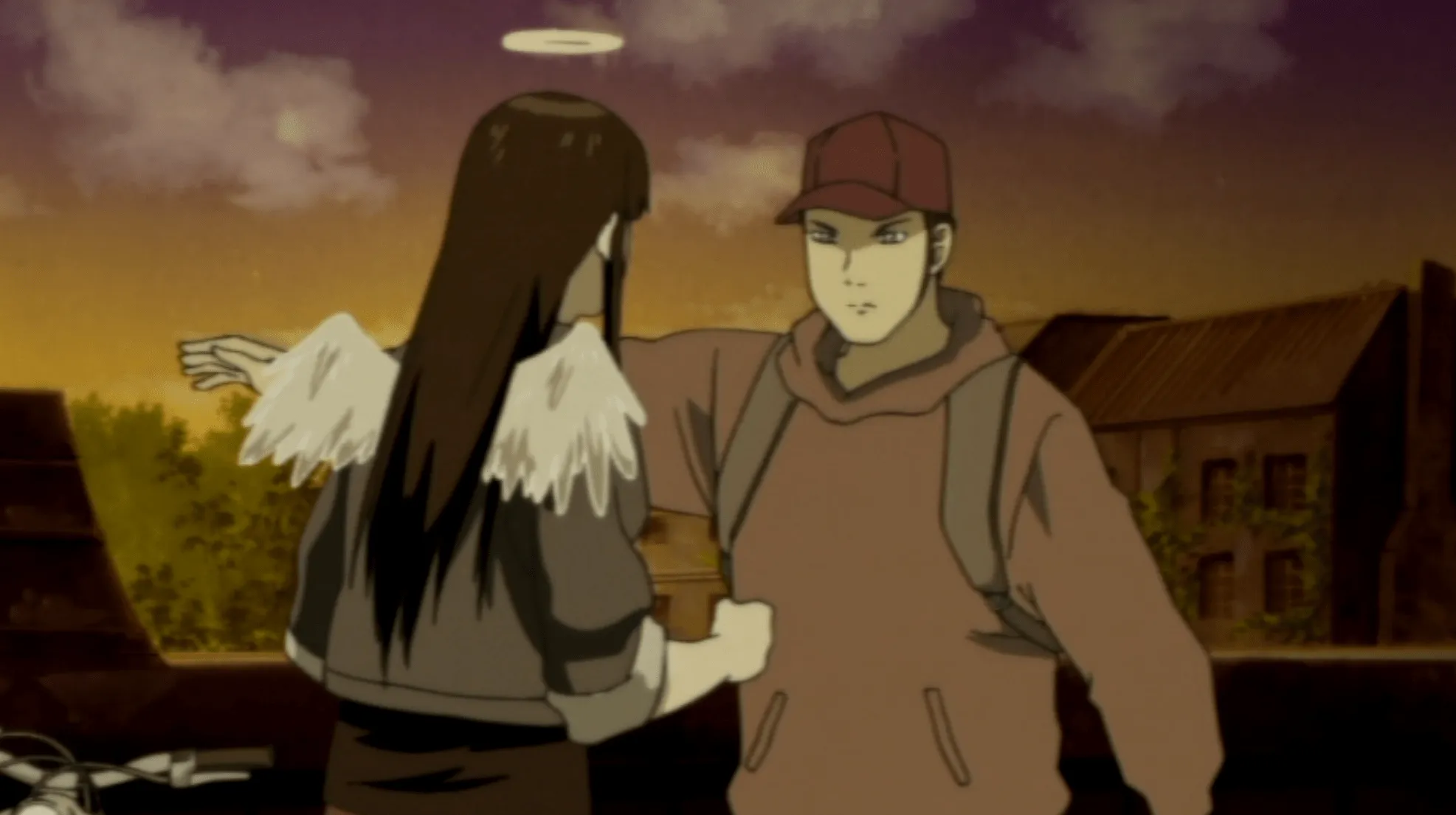 Reki discute con un chico de la Fábrica