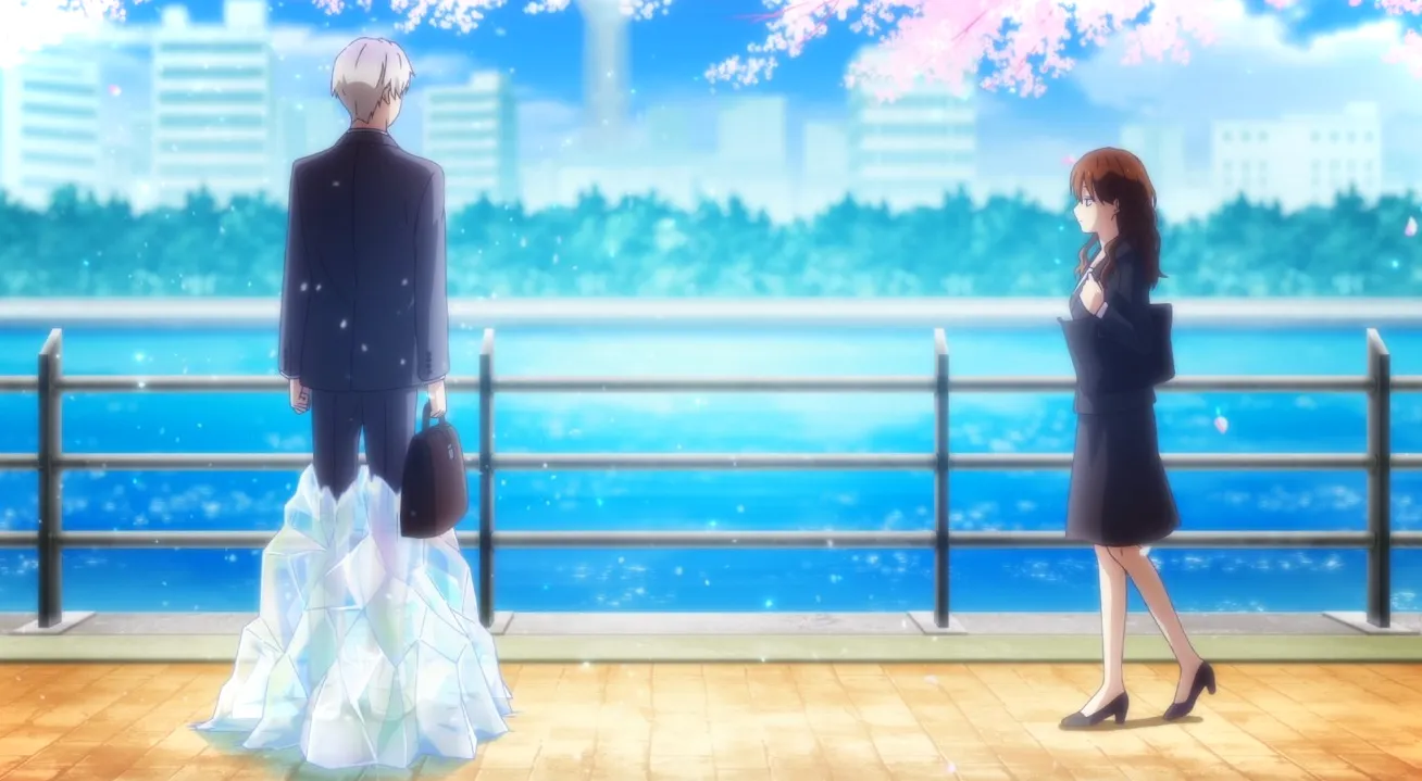 El lindo encuentro de Hiromu y Fuyutsuki es un poco... poco tradicional y comienza con la revelación de que él es un yuki-onn mientras que ella es simplemente humana.