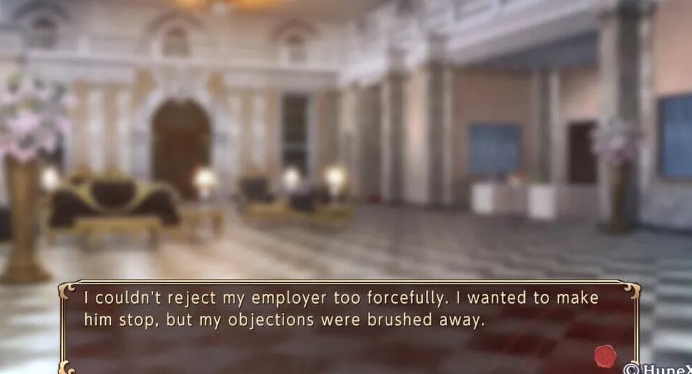 Cyrus thinking, I couldn't reject my employer too forcefully. I wanted to make him stop, but my objections were brushed away.