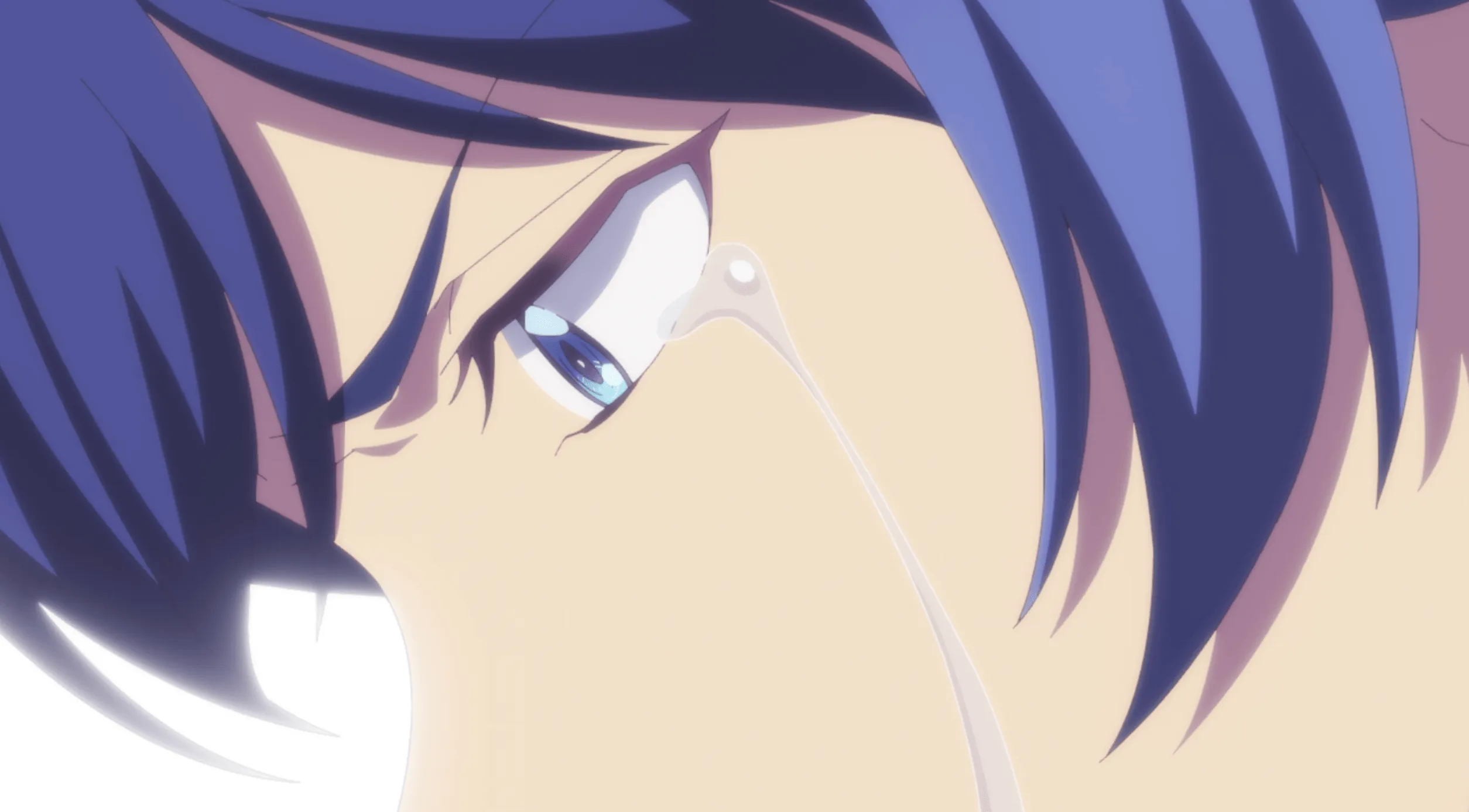 Hayate llorando