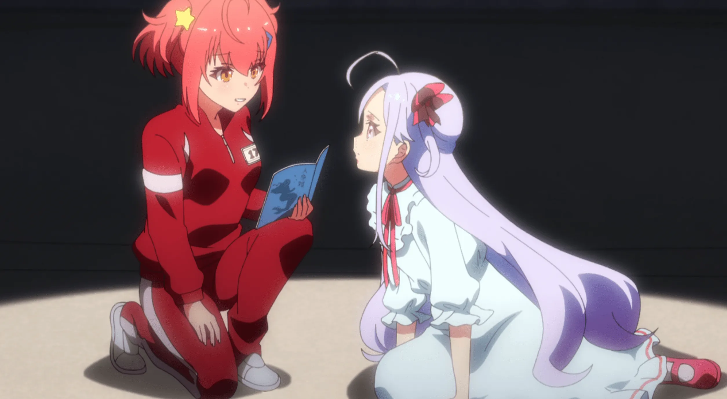 Konoka actuando como el Príncipe en La Sirenita