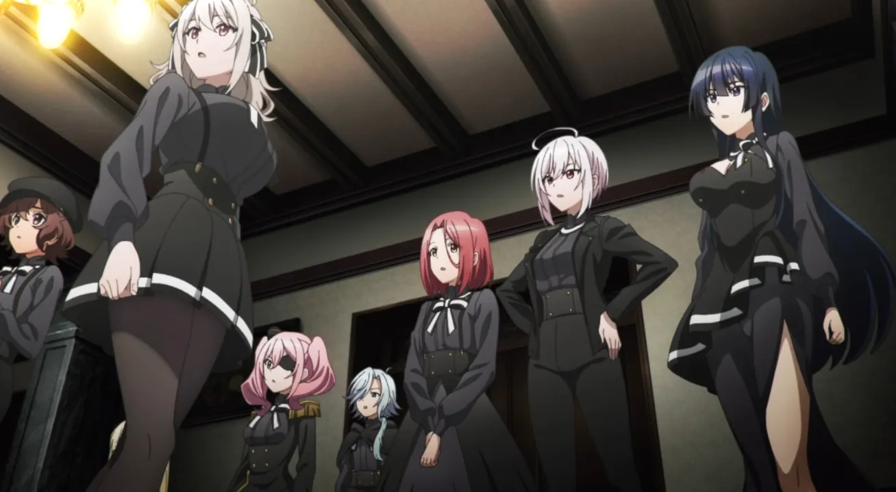 Las chicas del equipo de espías Lamplight.