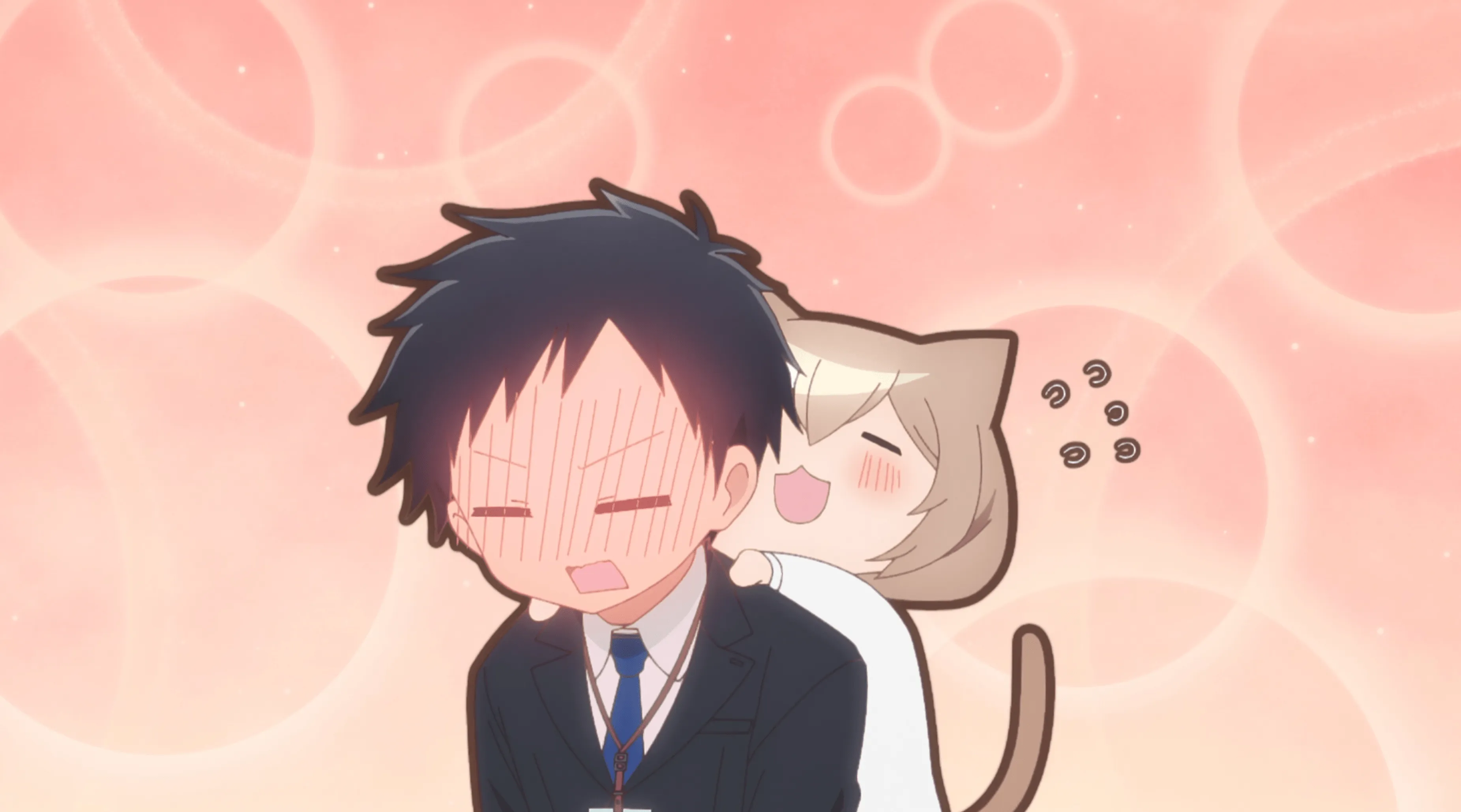 Shiori le da a su compañero de trabajo Takuma un masaje muy estimulante.