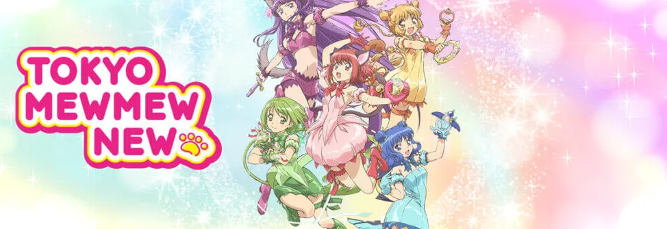 Arte clave para Tokyo Mew Mew Nuevo