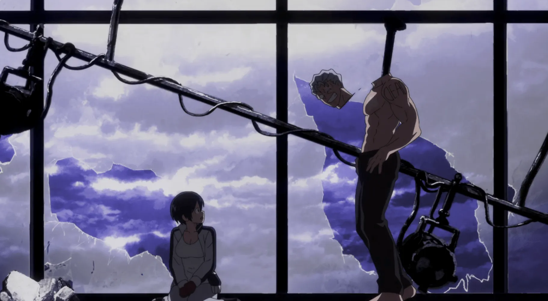 Un momento de paz se interrumpe cuando la cabeza de Andy se libera del resto de su cuerpo.