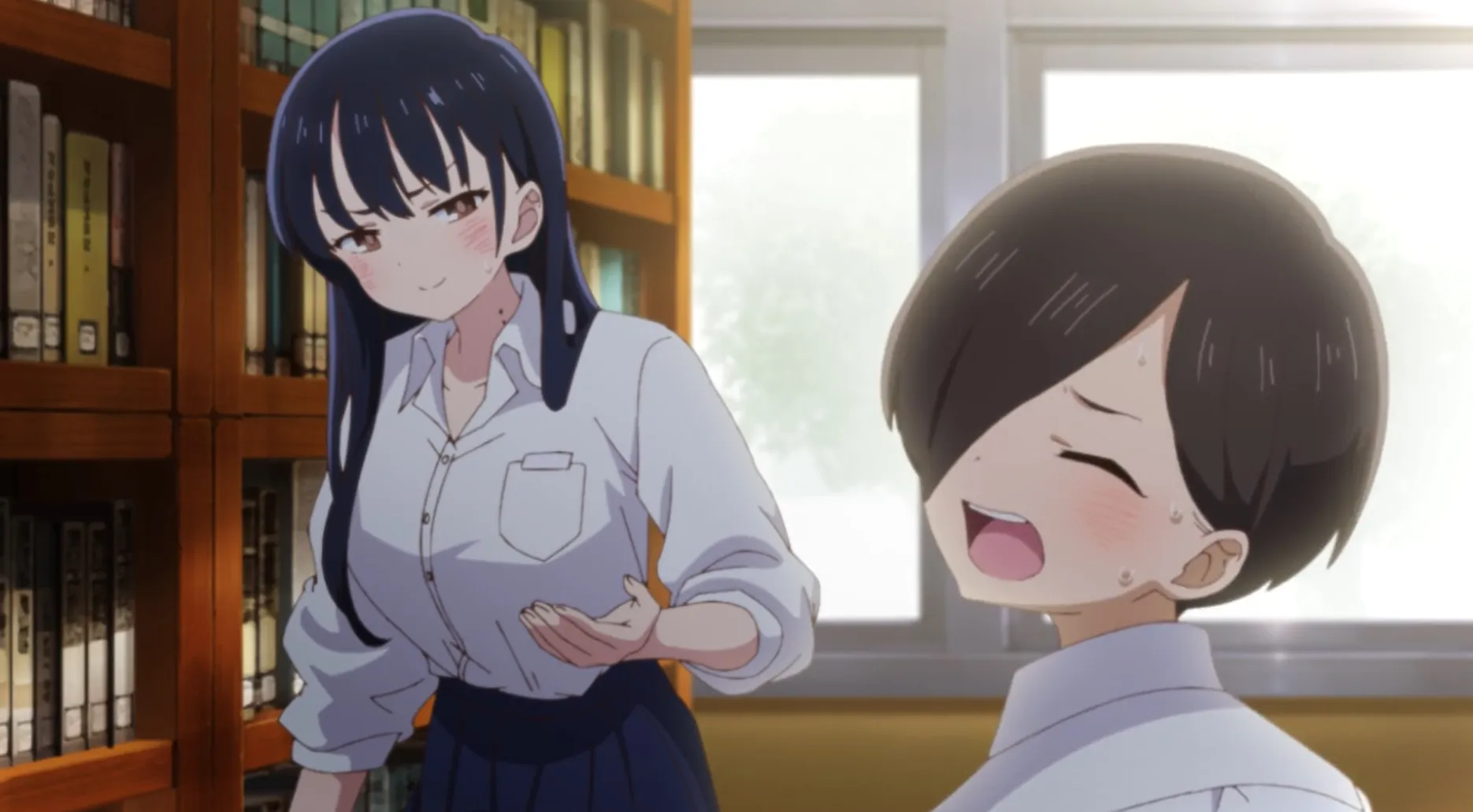 Yamada hace un gesto de aliento;  Ichikawa está nervioso.