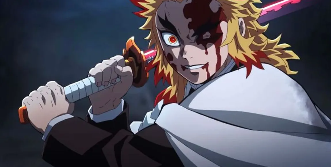 Rengoku ensangrentado