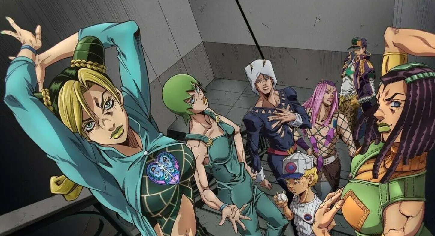 el elenco principal de Stone Ocean
